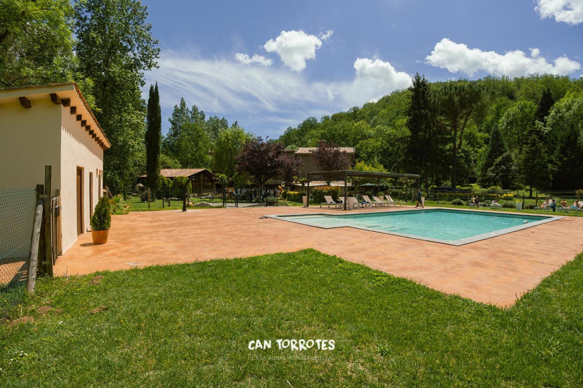 Can Torrotes La Vall de Bianya Exterior foto